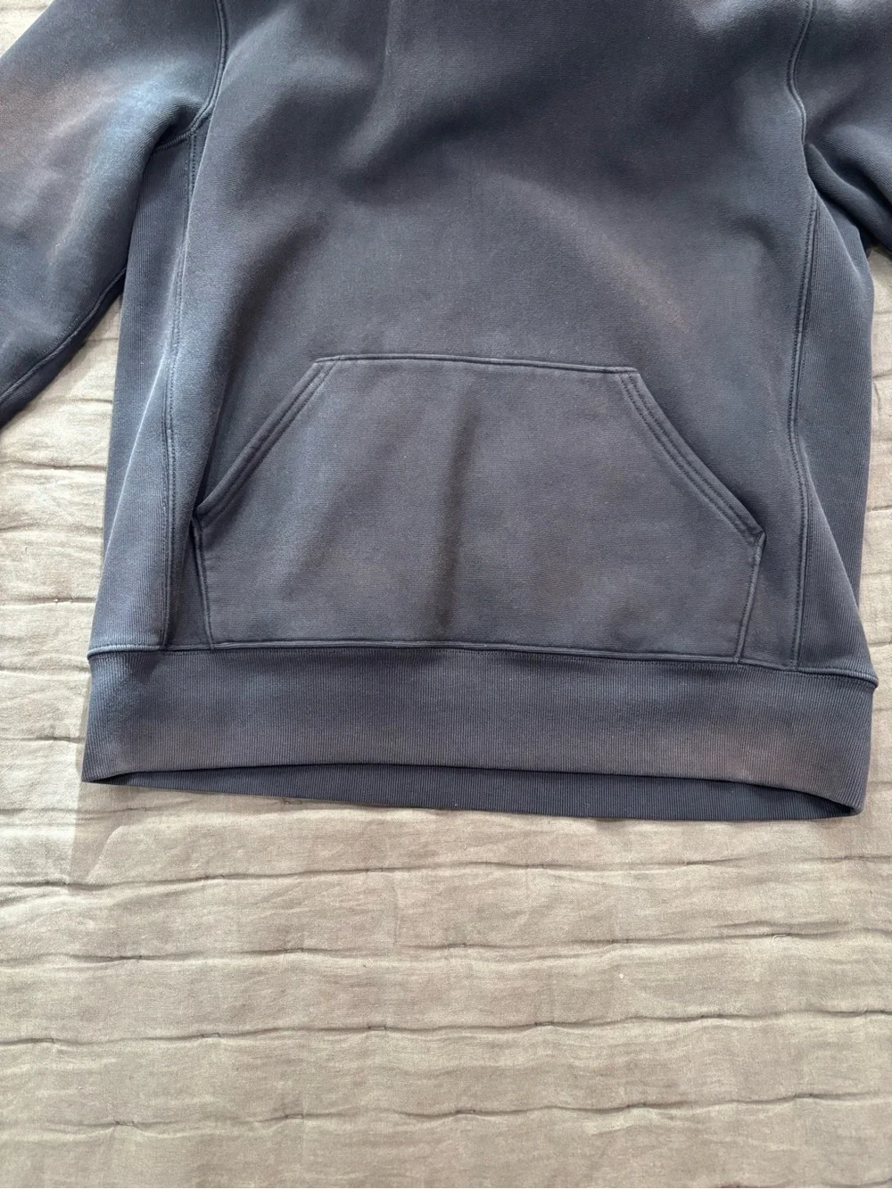 J. Crew Black Heavyweight Hoodie